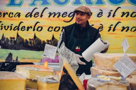 Cheese vendor